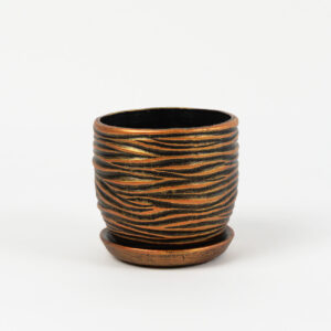 Doniczka Fala z podstawkiem